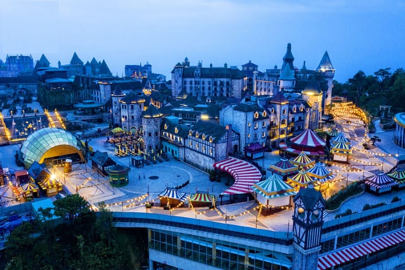 Danang - Ba Na Hills - Golden Bridge - Fantasy Park - Fly to Ho Chi Minh (B, L) - Joined tour 1
